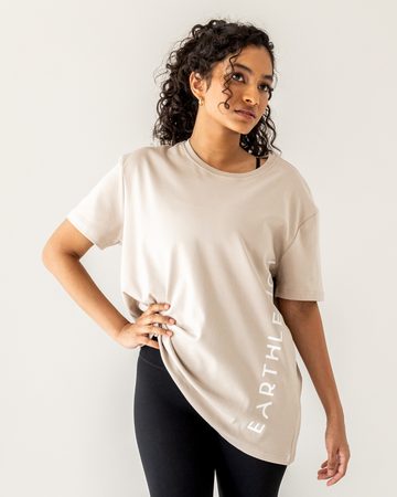 Oversized Organic Logo Tee