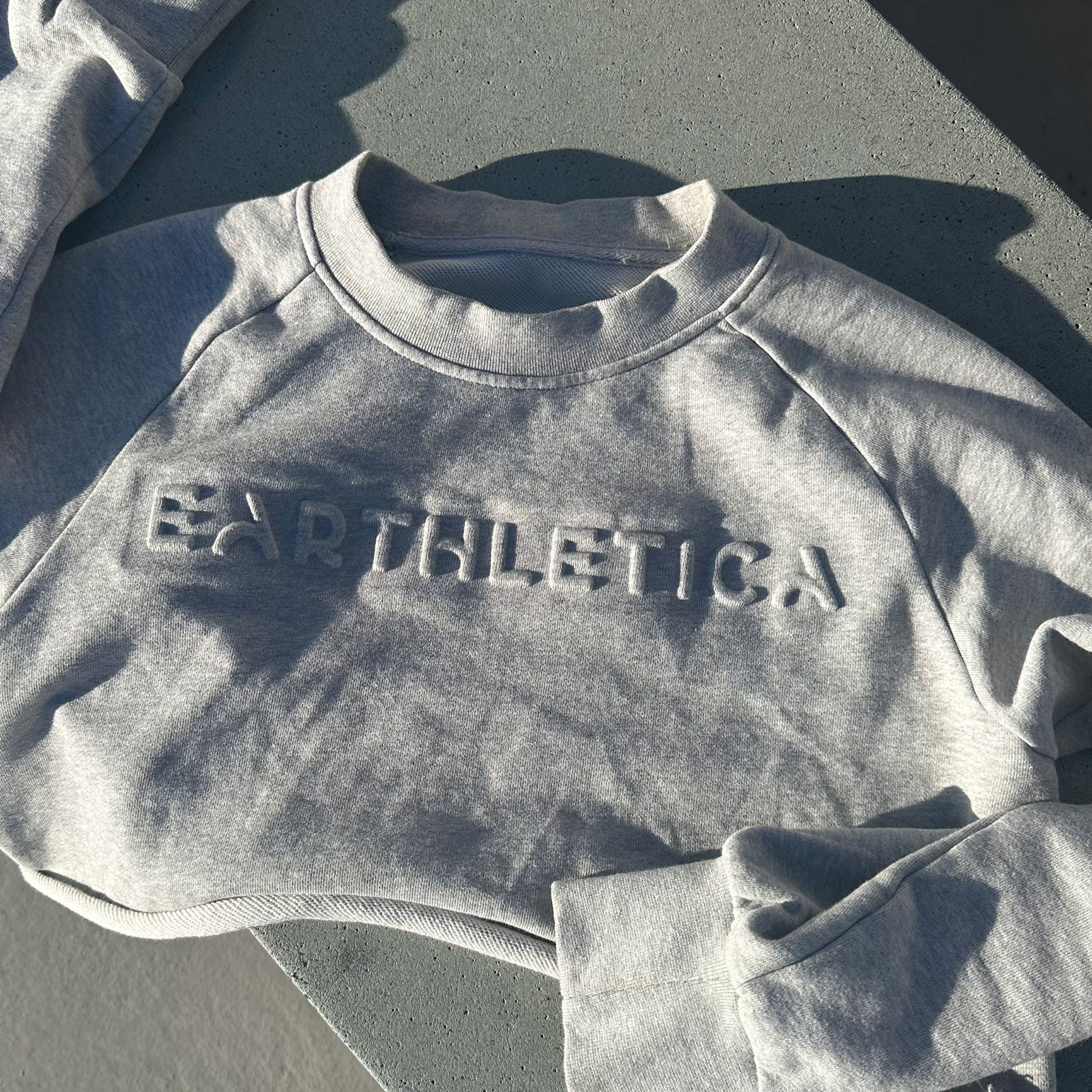 The Streetwise Sweater on a slab of marble