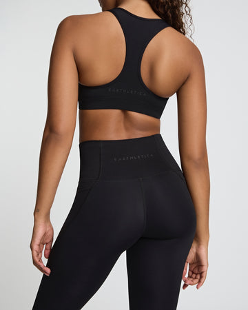 Racerback Crop - Black