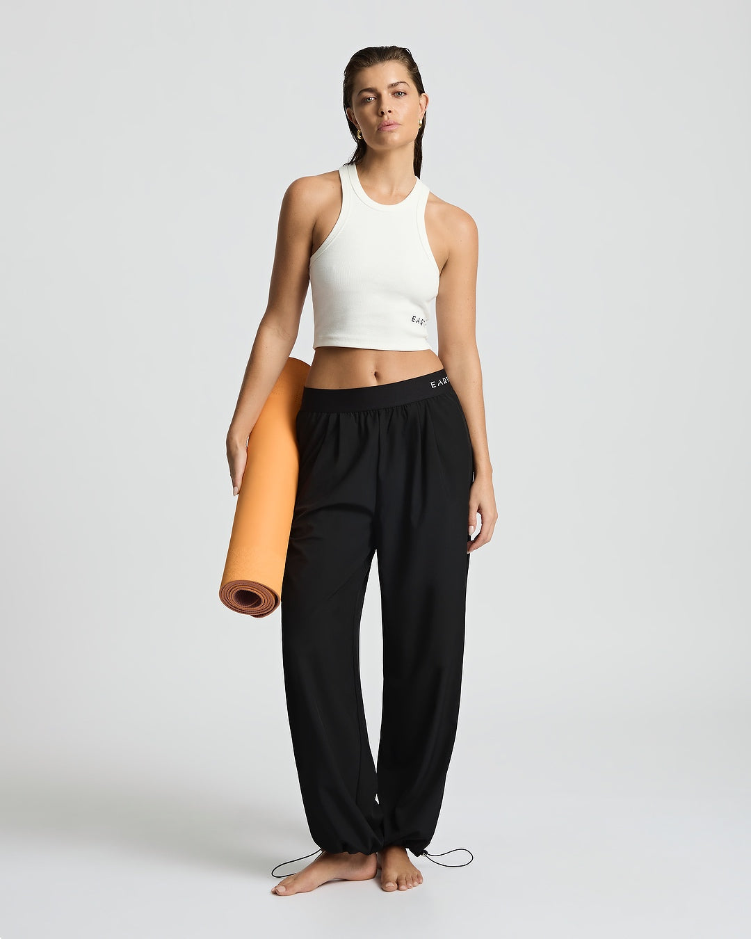 All Day Recycled Pant - Logo Black